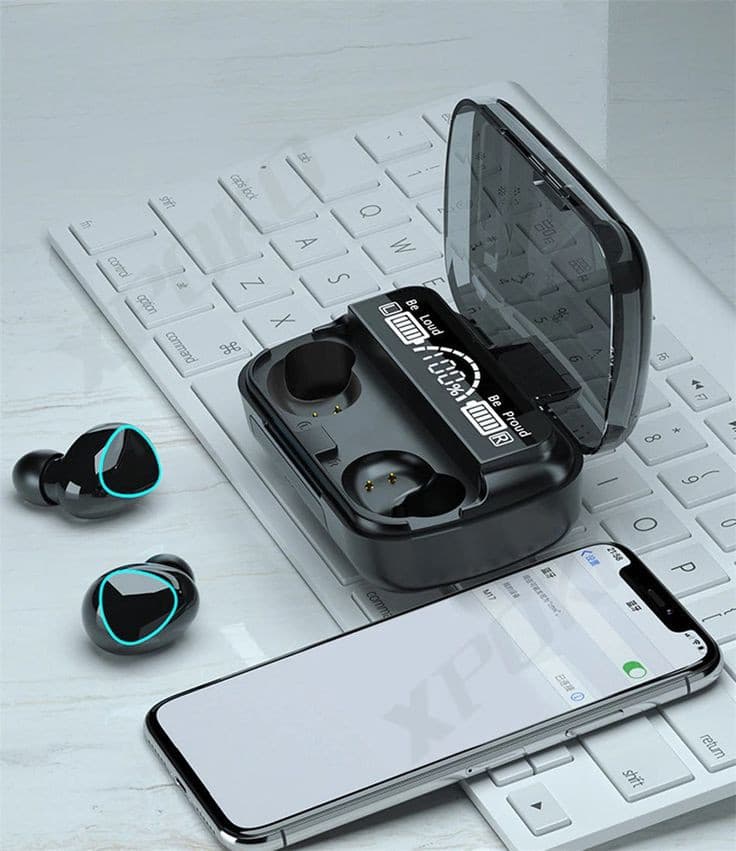 Buy M10 Wireless Waterproof Earbuds with Touch Control Sensors Price in pakistan