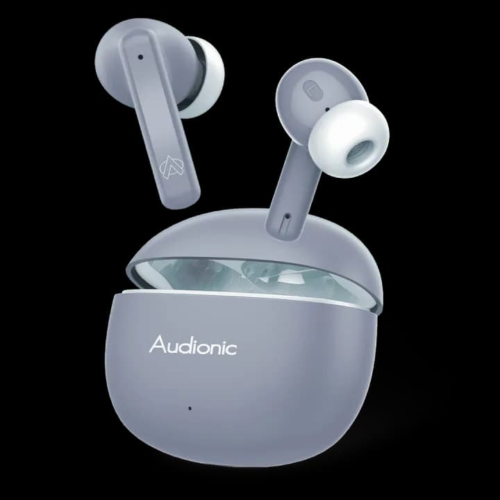 Audionic Airbud Signature S680 Quad Mic, ENC Wireless Earbuds, Gaming mode Low Latency TWS Earbud With 40 Hours Playtime, IPx4 Water Proof Wireless Earphones With Voice Asistance Bluetooth Ear buds And Headphones - Image 2
