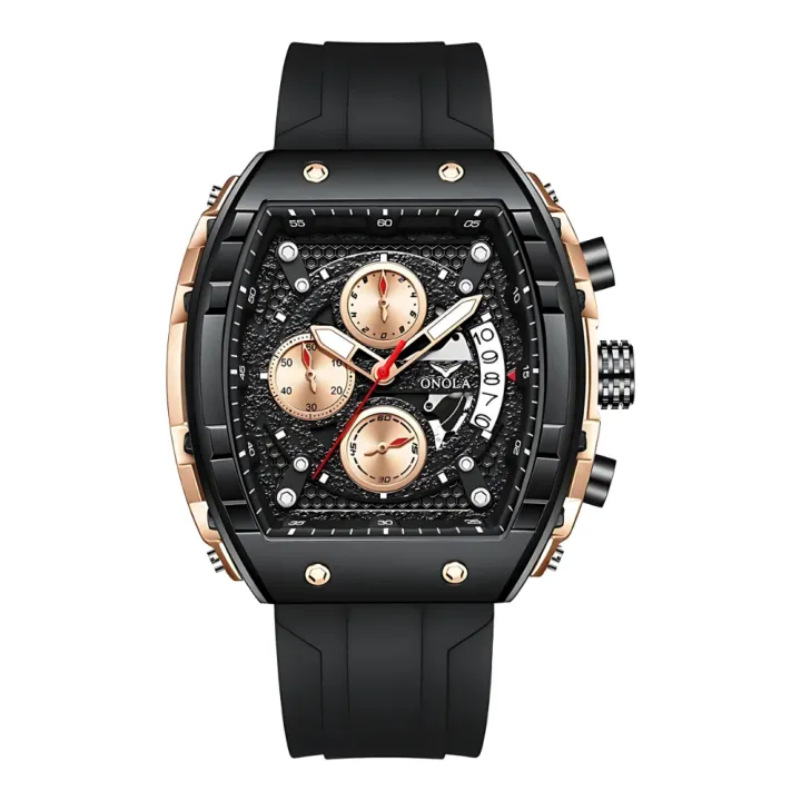 Skeleton Dial Watch for Men Luxury Gear Dial Watch for Boys Stylish Mechanical Style Watch for Men