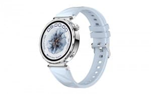 AuraFit ELLA 4 AM35 AMOLED Women's Smartwatch – Silver (Includes Free Extra Strap)